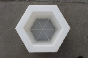 空心六角护坡砖塑料模具